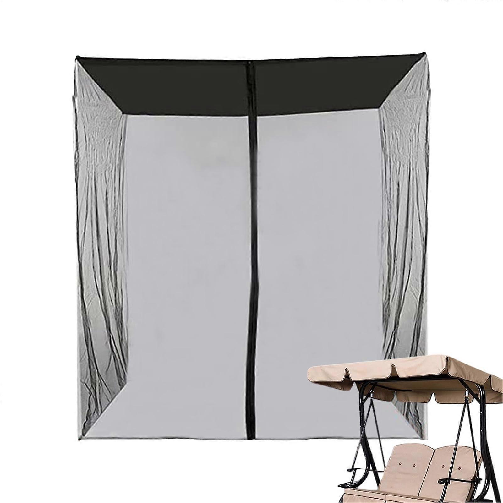 Porch Net for Patio Swing, Heavy-Duty UV Protection Mesh, Lightweight Enclosure for Deck, Camping, Backyard Use