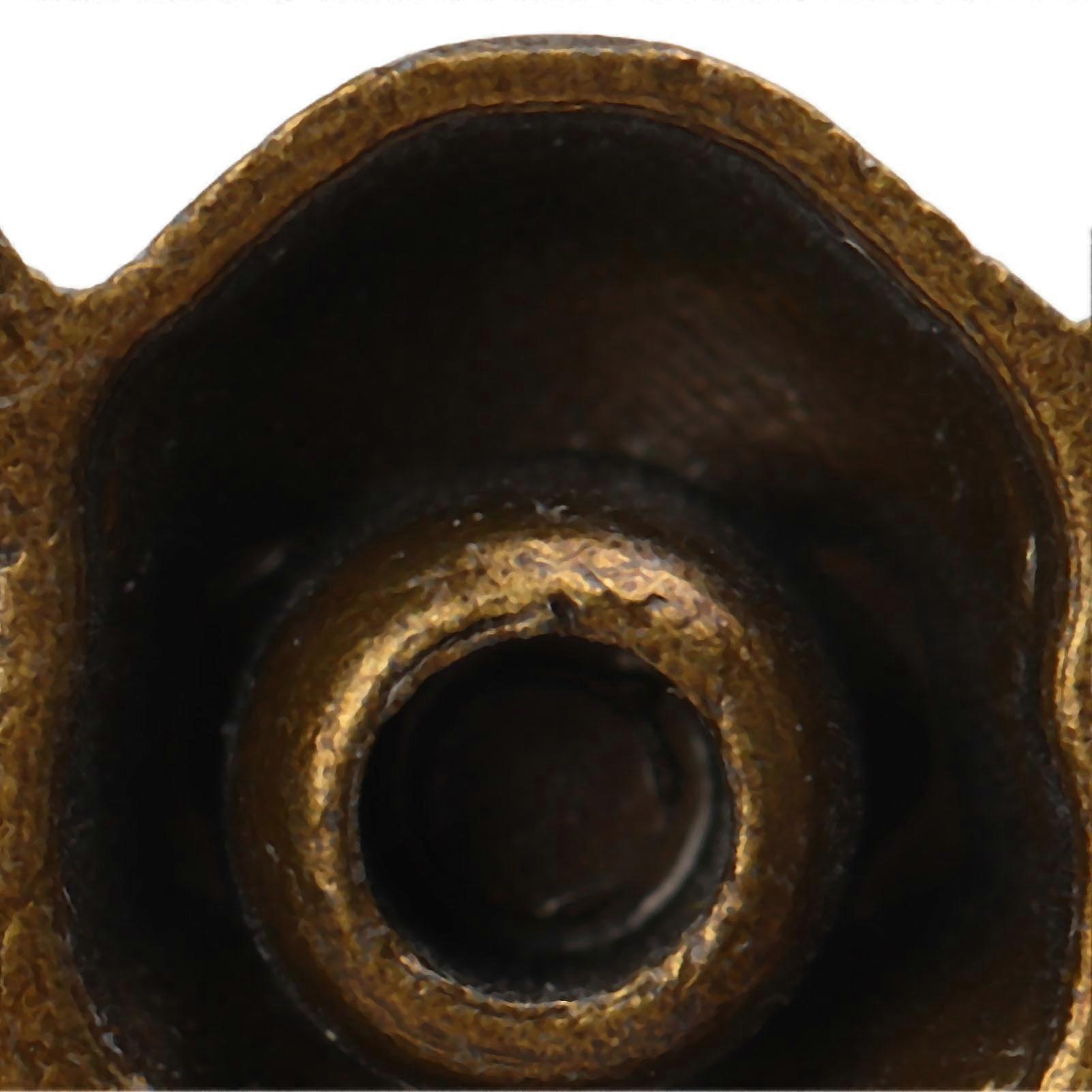 Skull Rivets 150sets Single 13x12mm DIY Making Ghost Head Bronze Punk Electroplating Appearance Skull Button