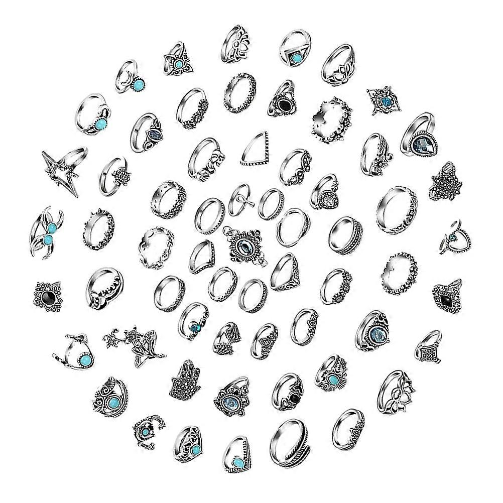 Chic Rings Assorted Color 1.8x1.8cm Size Alloy Material For 1Set