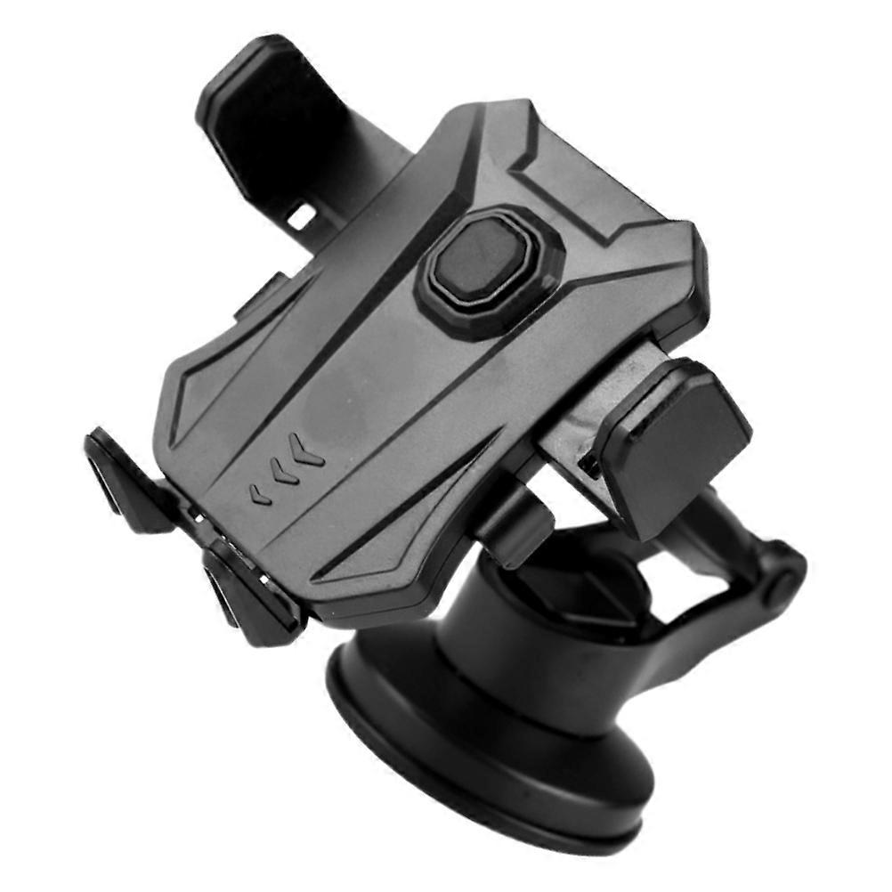 Secure Suction Phone Mount Driving Navigation Support ABS Material 1Pcs