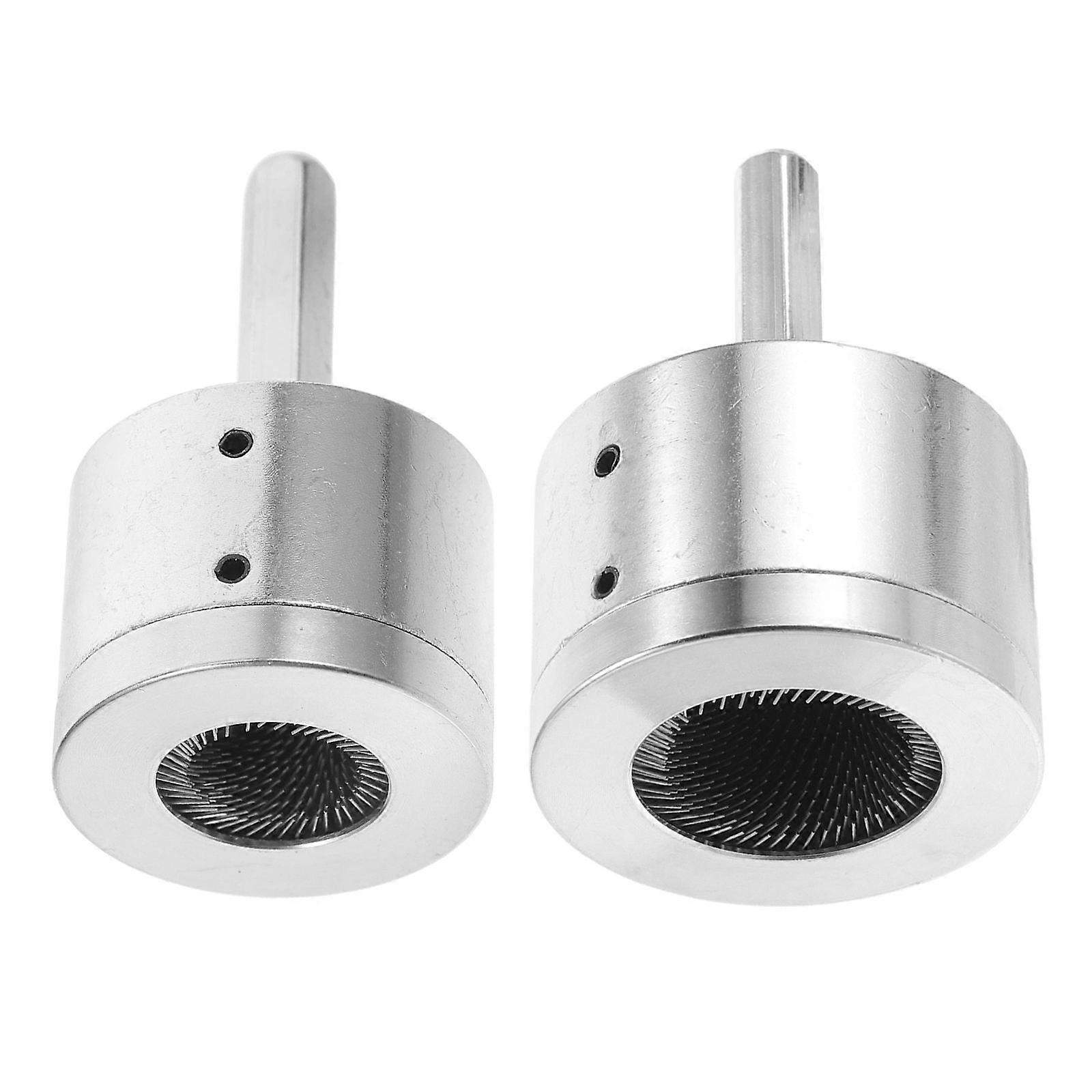 2pcs Copper Tube Cleaner Set for Power Drill Pipe Cleaning Accessory Tool