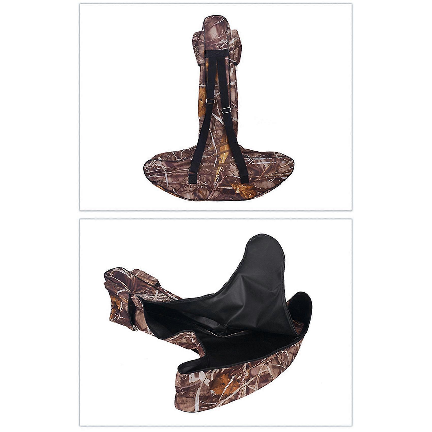 2X T-Shaped Bow Case, Portable Outdoor Archery Carry Bag for Universal Takedown Compound Bow Carrier