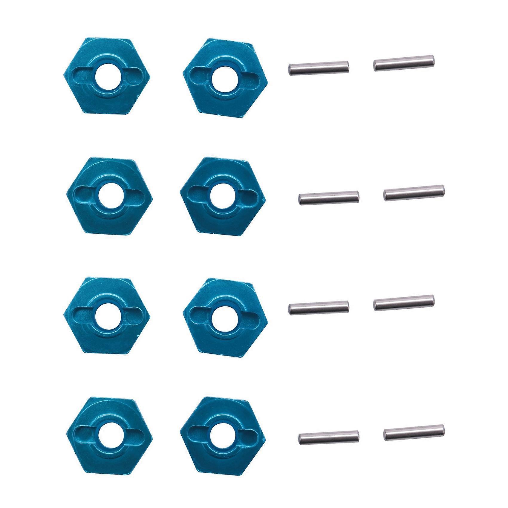 2Set/8Pcs Metal Hexagon Set for 12428 12423 1/12 Speed Rc Car Fy-01/02/03/04/05 Upgrade Parts