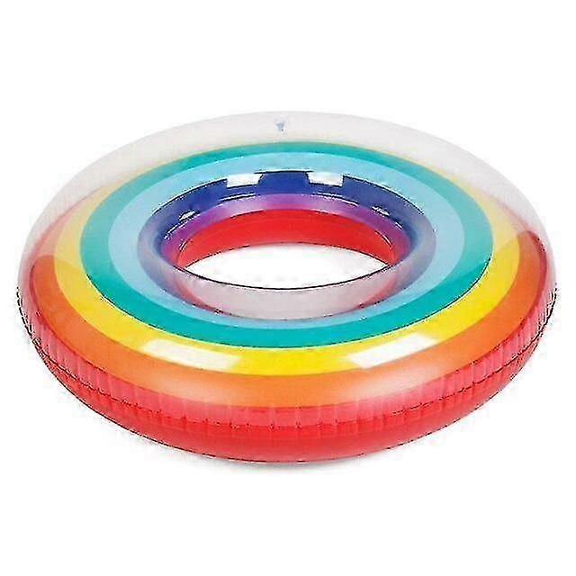 Large Union Jack Swim Ring - Festive Floating for British Pool Parties