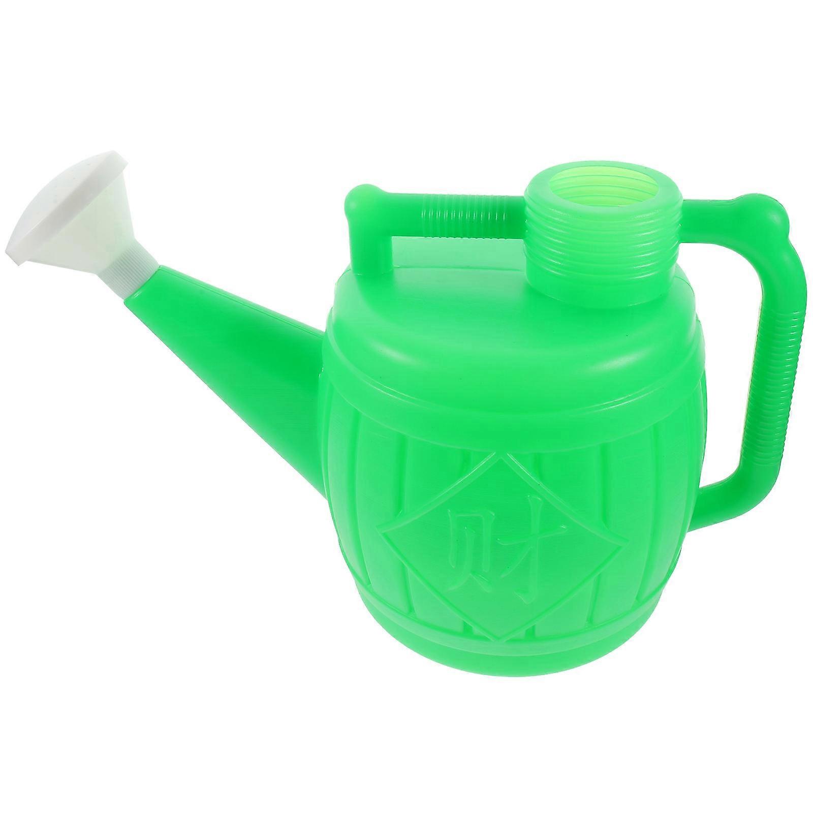 1Pc Large Watering Can With Shower Head Long Spout Design For Gardeners And Plant Enthusiasts 1Set