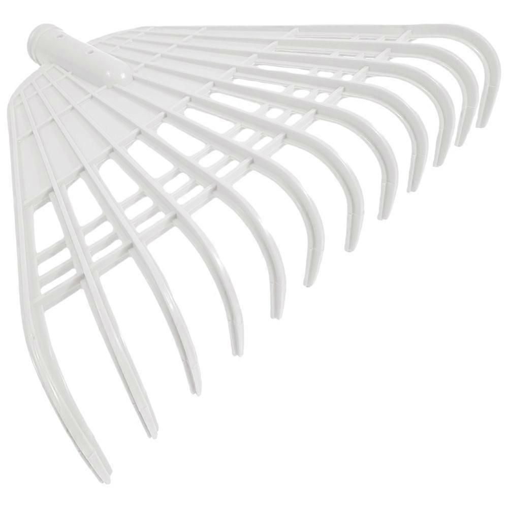 Garden Soil Leaves Rake 1 Set Garden Agricultural Tool Lawn Rake for Leaves and Grass