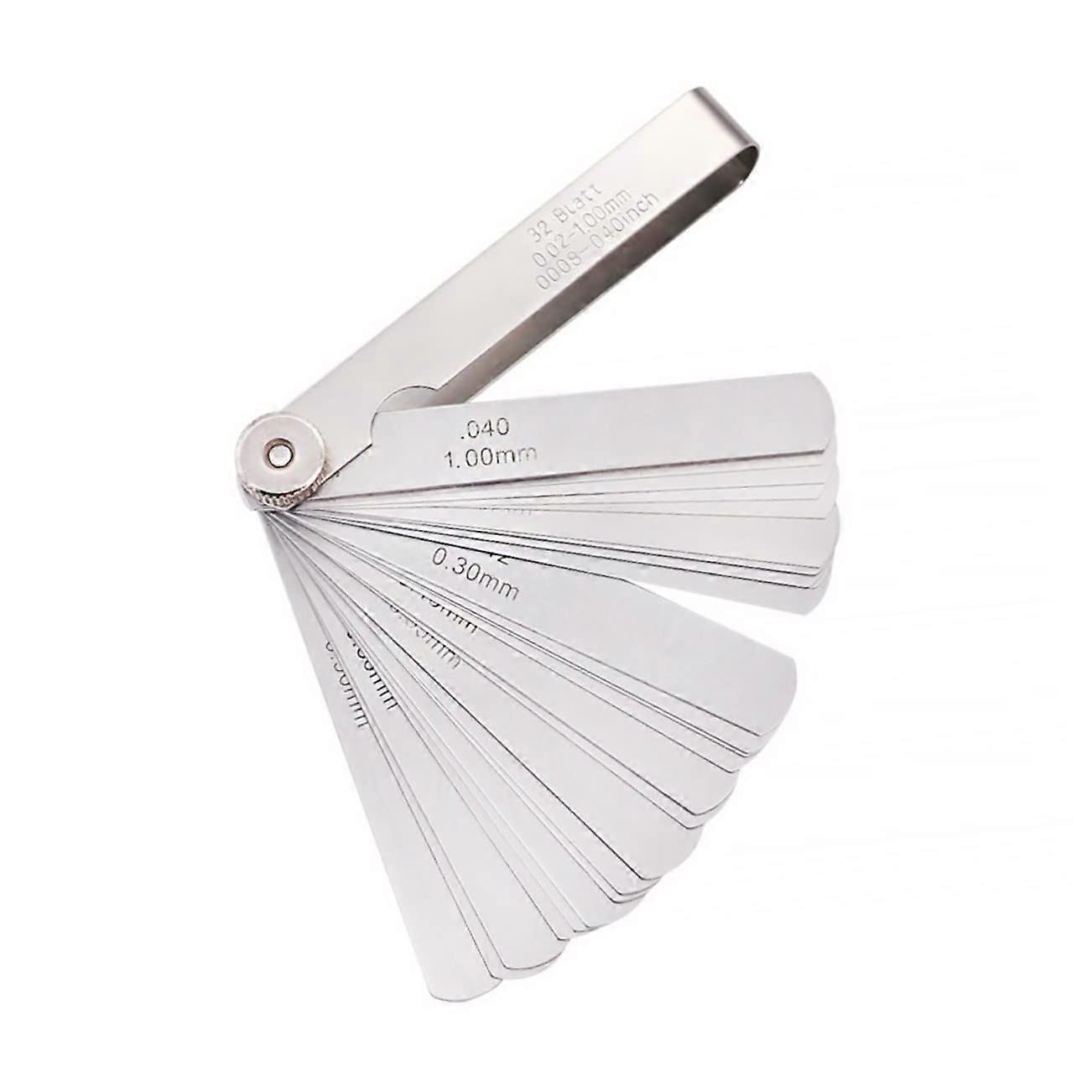 Feeler Gauge Part Universal Thickness Gauge for Precise Measurements of Gap Dimensions Piston Rings Quality Material Durable Portable Ref: 8736