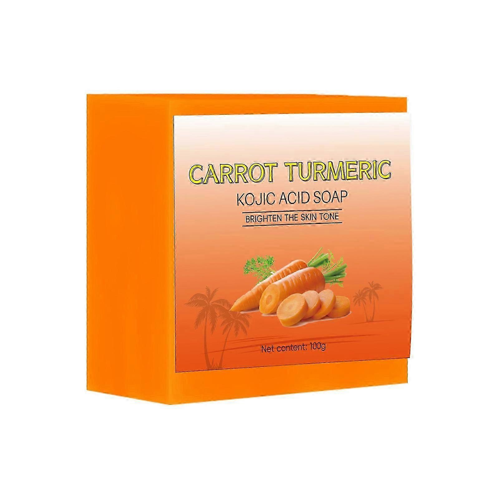 Carrot Soap 100g Ginger Soap Acide Handmades Soap Bath Soap Bath Soap PUW3597