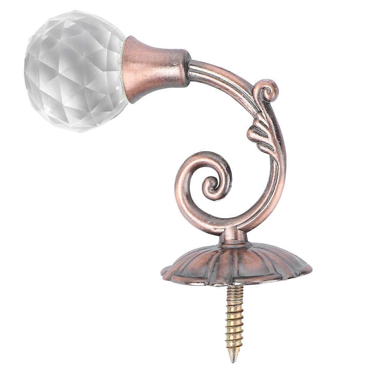 クリアクリスタル壁掛けカーテンホールドバック収納多目的ホームデコレーションアクセサリー用