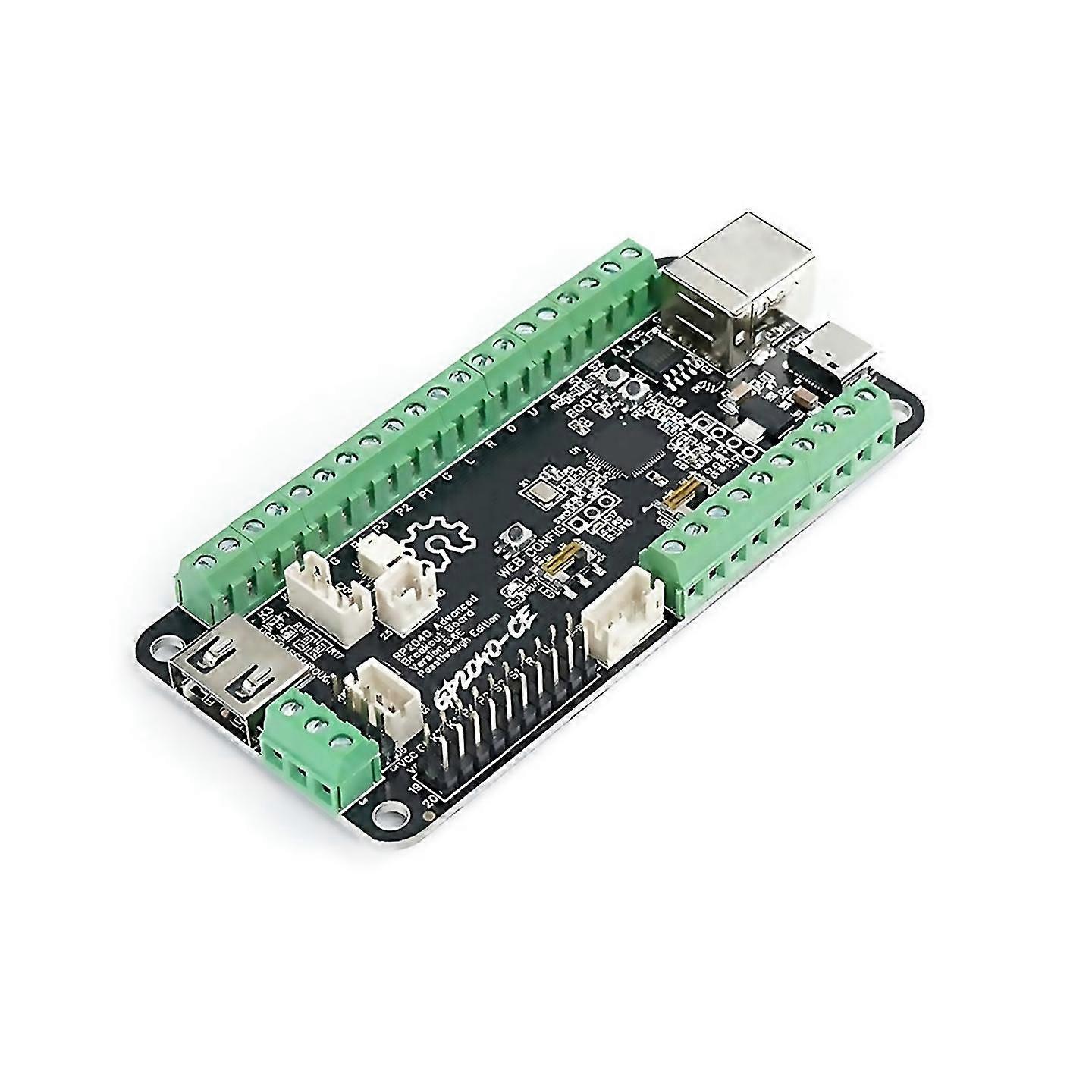 Ticknot V56e Rp2040 Advanced Breakout Usb Passthrough Pico Fighting Board For Ps5ps4pc Fight Stic De