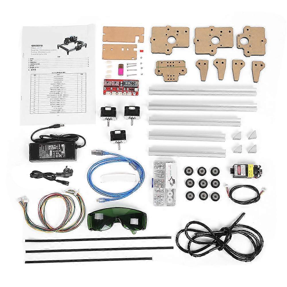 0.5W DIY Mini Desktop Engraving Cutting Machine Printer Kit