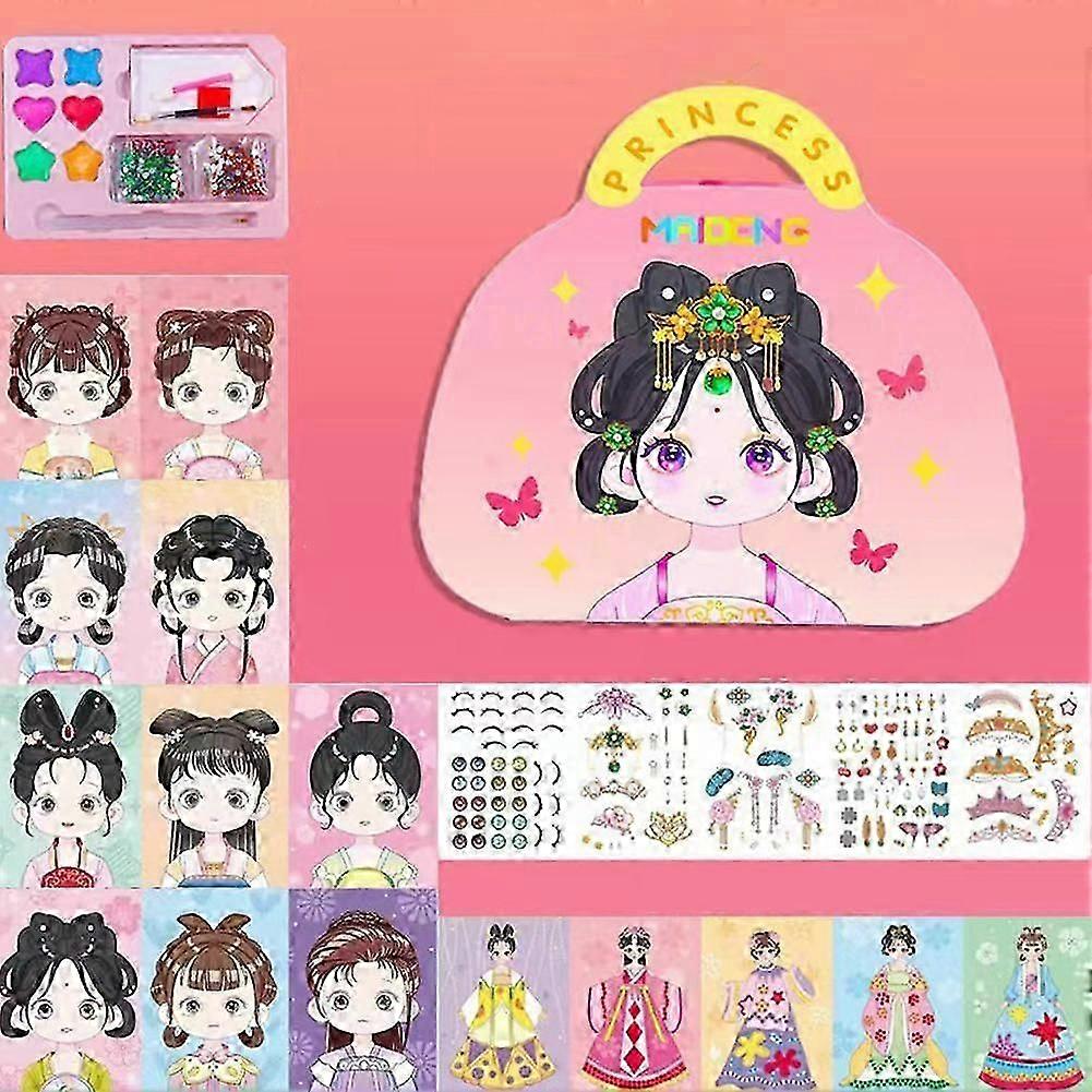 Creative DIY Princess Makeup Set for Kids - Fun Arts and Crafts Activity