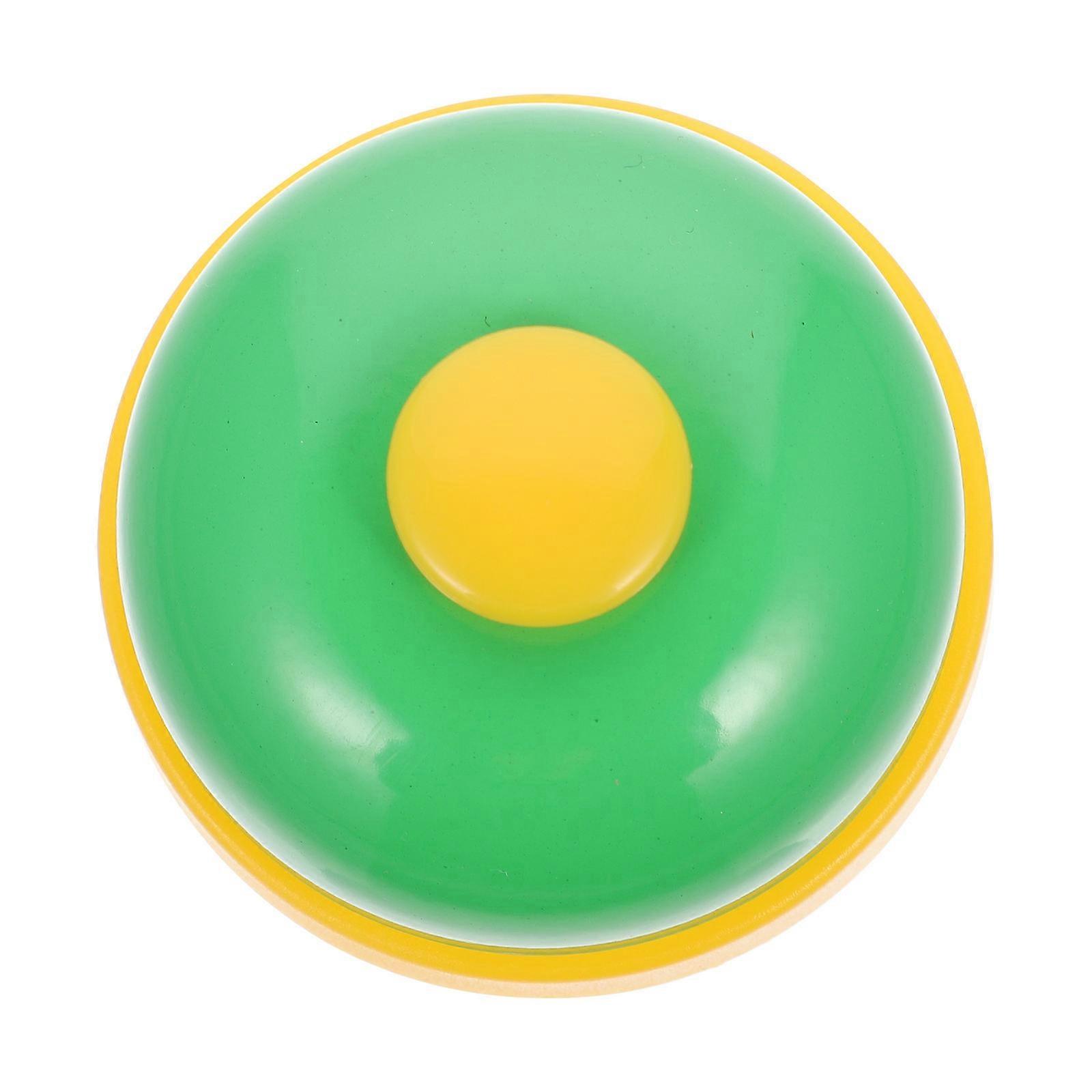 Pet Training Bell Game Call Bell For Potty Training Kids Green Round Top 1Pack
