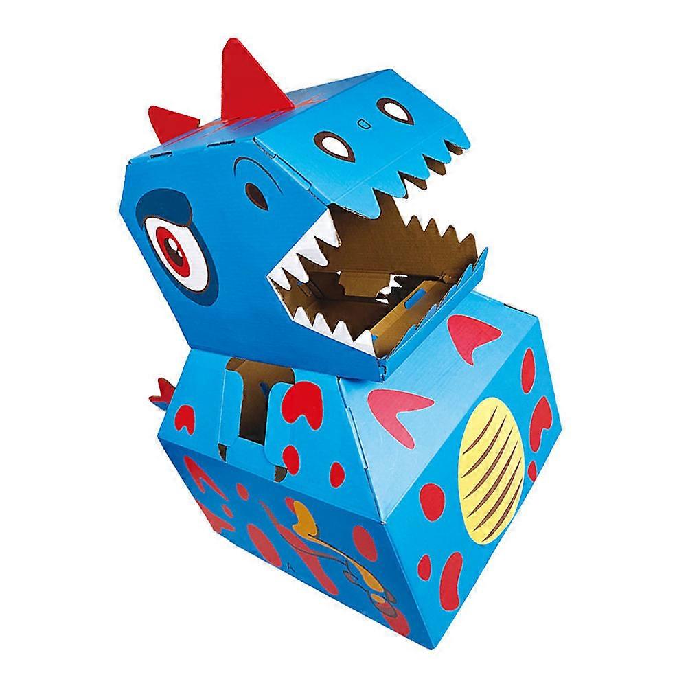 Toddler Dinosaur Toy 1Pc DIY Activity Educational Playtime Companion Shape Three-Dimensional Model