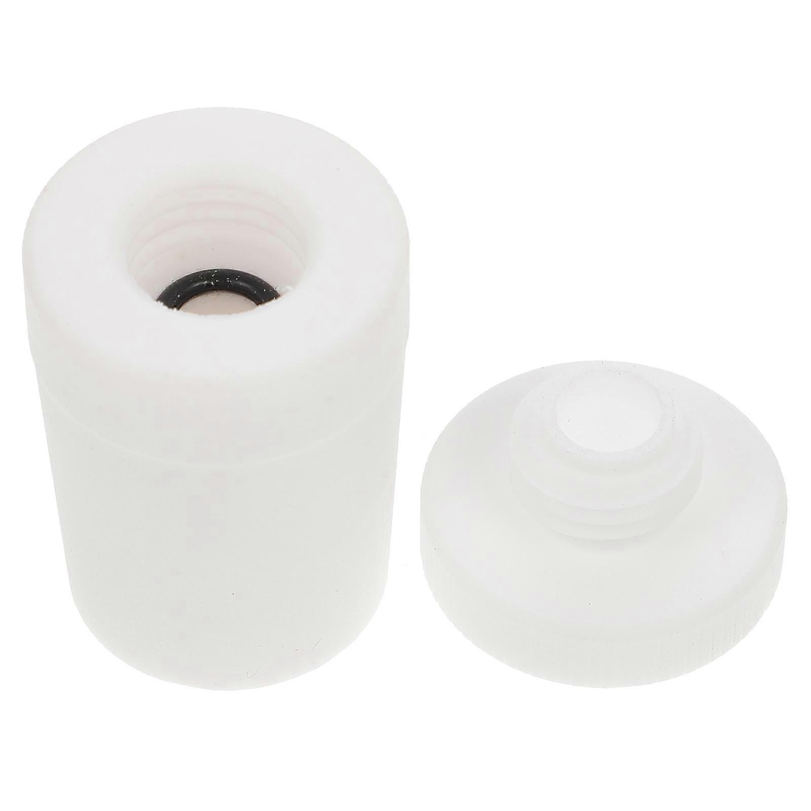 PTFE Solid Stopper For School Experiment Equipment Cylindrical Stirring Function 1Pcs