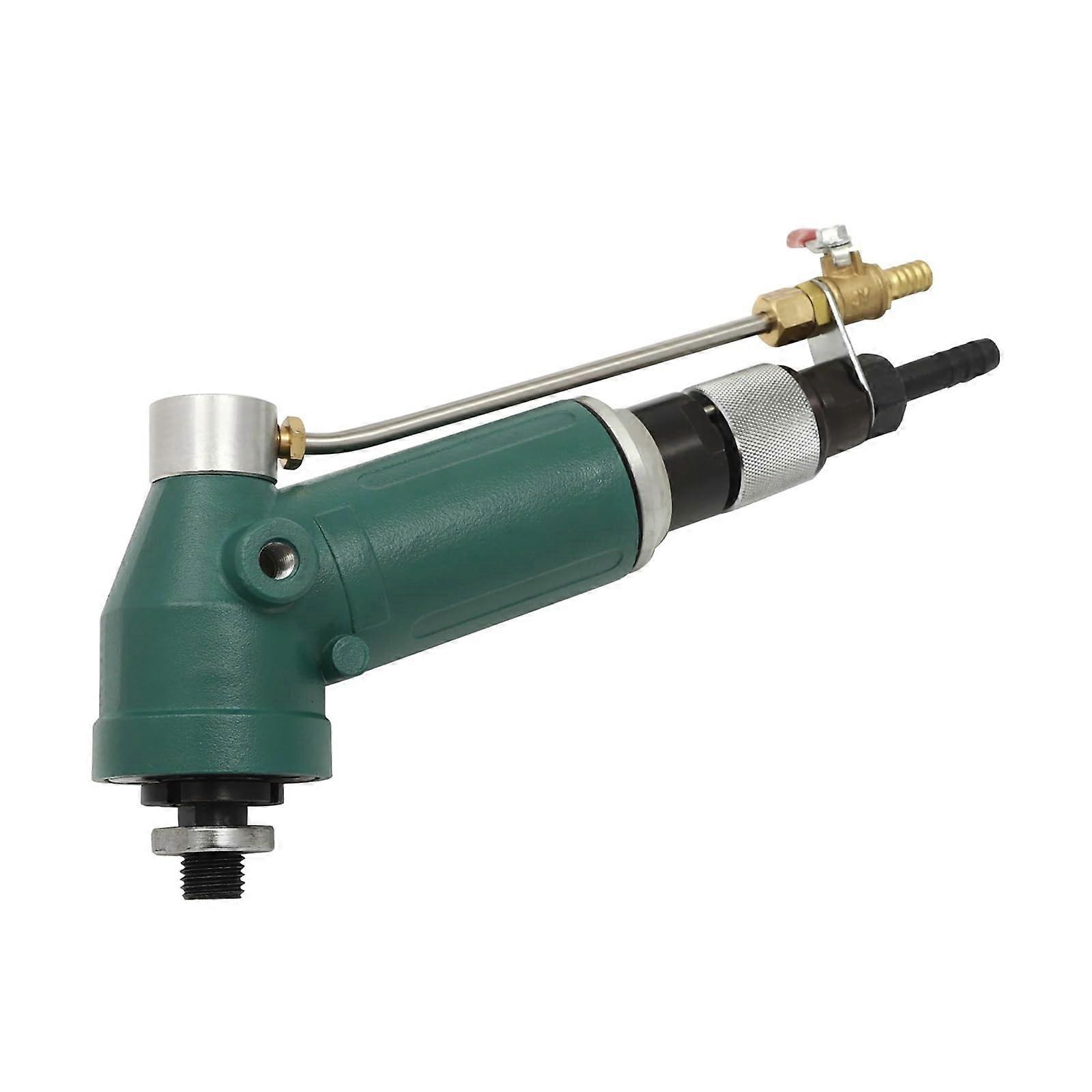Airpowered stone polisher for granite, marble, and concrete