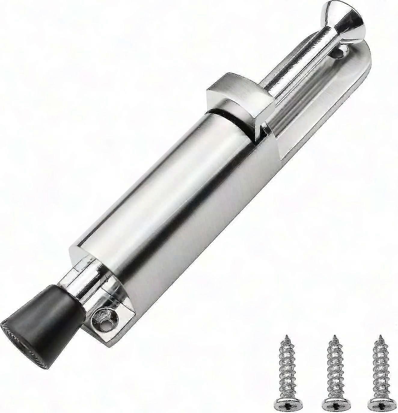 Metal Door Catch Floor Stop Spring Loaded Gate Holder with Gift