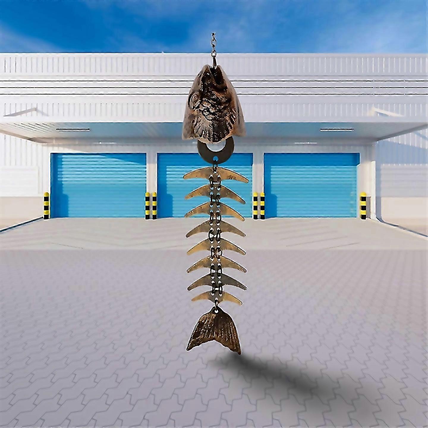 For 2pcs fish windchimefish skeleton windchimefish bone cast