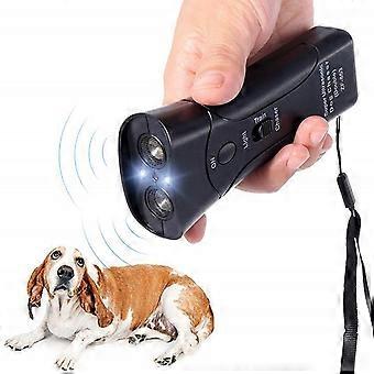 Pet Gentle Trainer Ultrasonic For Dogs, Dual Channel Handheld Petty Pals Pet Gentle With Led Flashlight, Petgentle Safety Equipment, Outdoors, Walking