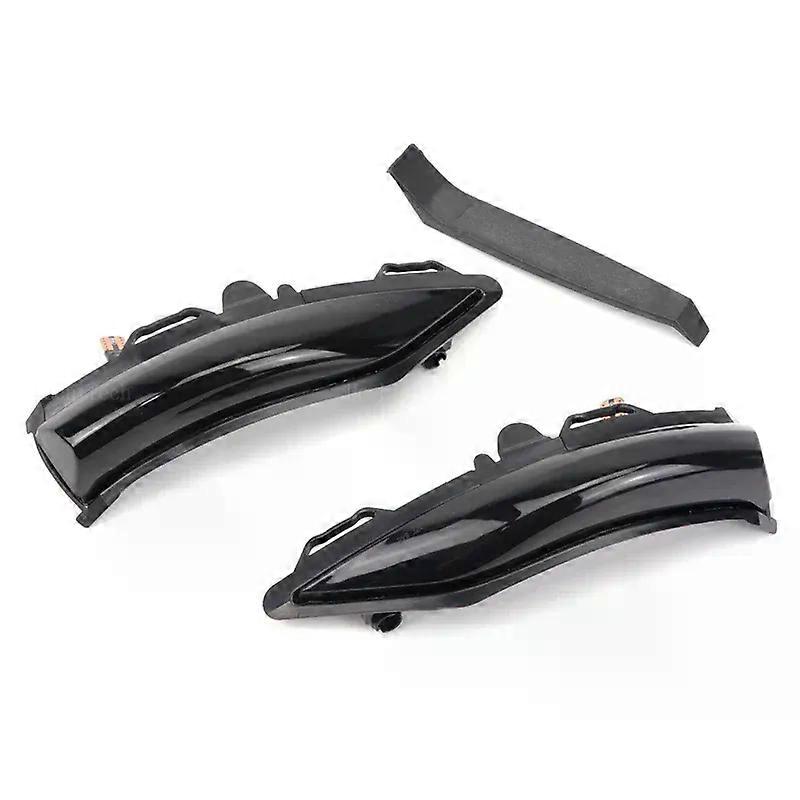 Smoked LED Dynamic Turn Signal Light Side Mirror Flashing Light for Ford Fiesta ST Line MK8 Puma Crossover ST 2018-2023