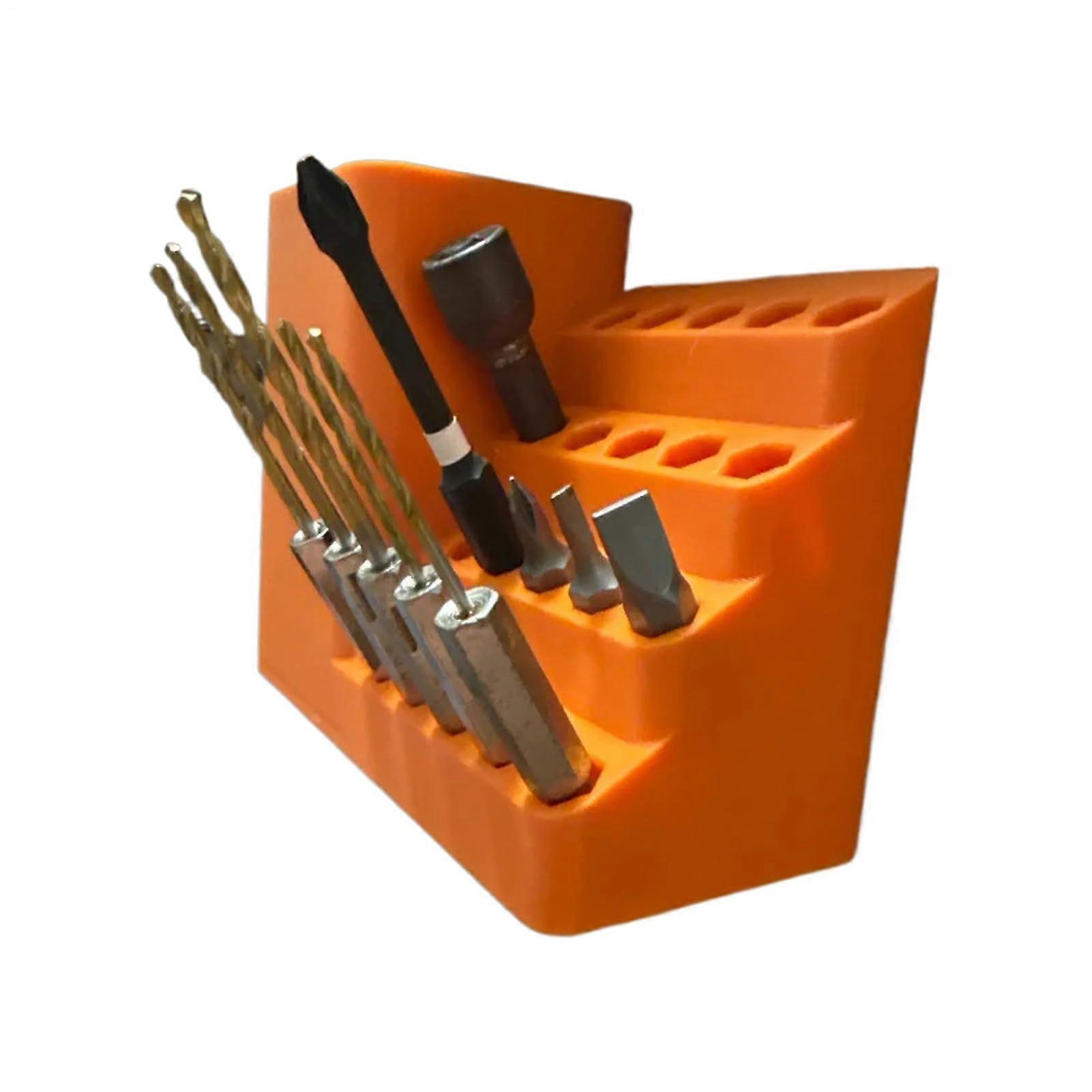 Hexagonal Holder | Screwdriver Bit Storage Box | Hex Key Organizer Box For Workshop, Home, DIY