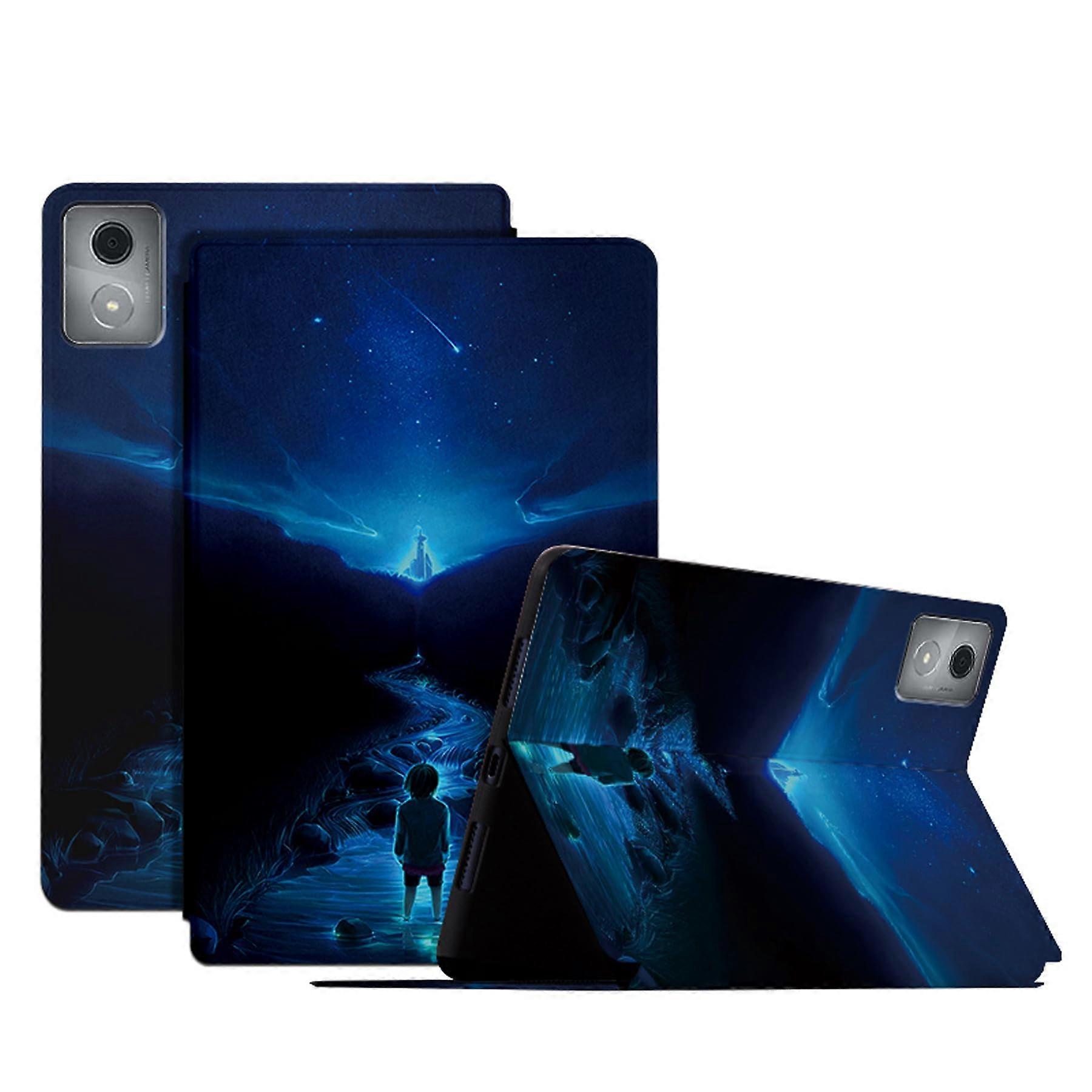 Lenovo Tab K11 Plus 11.45 ιντσών δερμάτινο κάλυμμα με αυτόματη αναστολή λειτουργίας / αφύπνισης