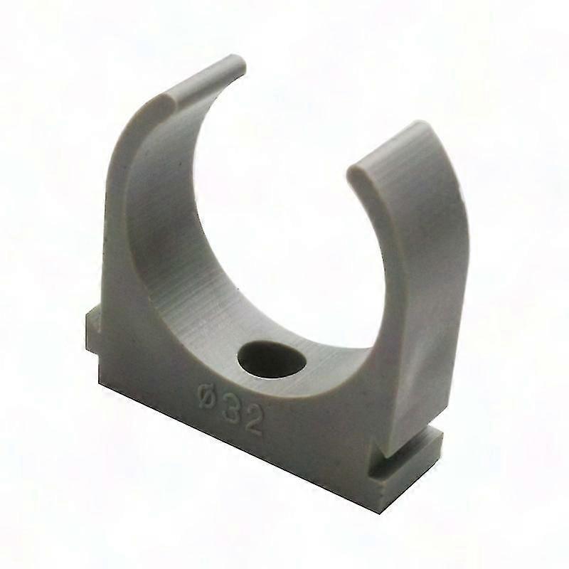 50 Pack 25mm Gray Hose Clips