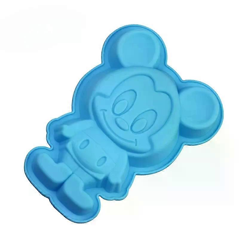 Mickey Mouse Ausstechform Niedliche Animation Silikon Süßigkeiten Mousse Form Keks Kuchenform Küche DIY Wiederverwendbare Party Backwerkzeug