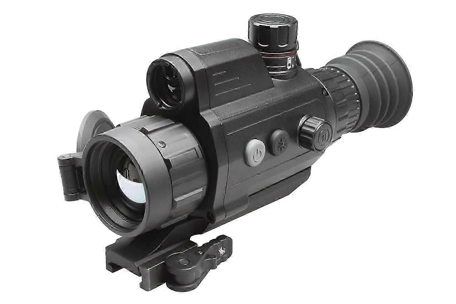 Enhanced Rifle Scope with Precision Shooting and Thermal Imaging for Target Acquisition