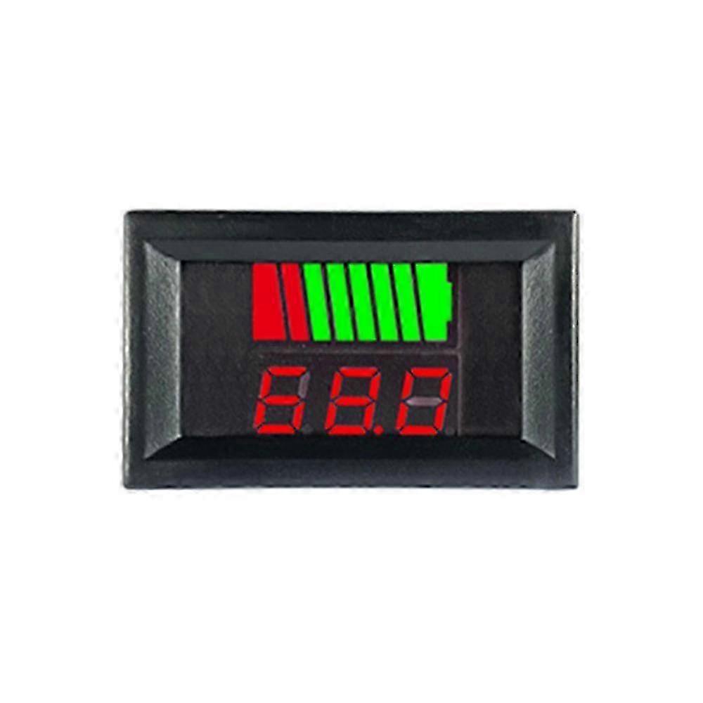 Car Battery Charge Level Indicator 12v 24v 36v 48v 60v 72v Lithium ...