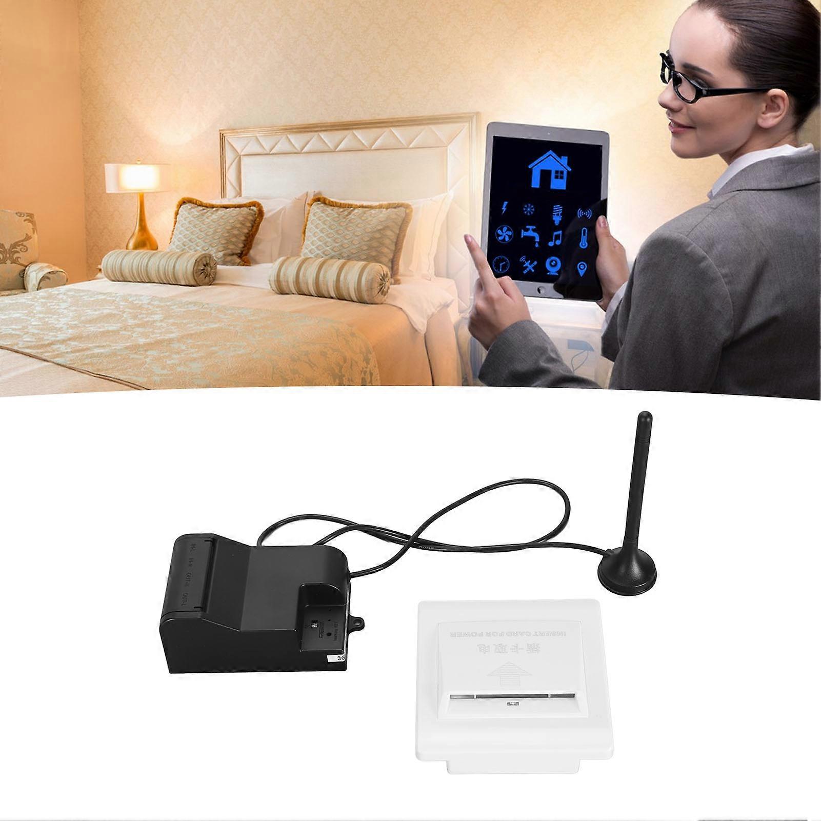 Wireless Card Power Switch 85V-277V, 40A, 6600W, ABS Material