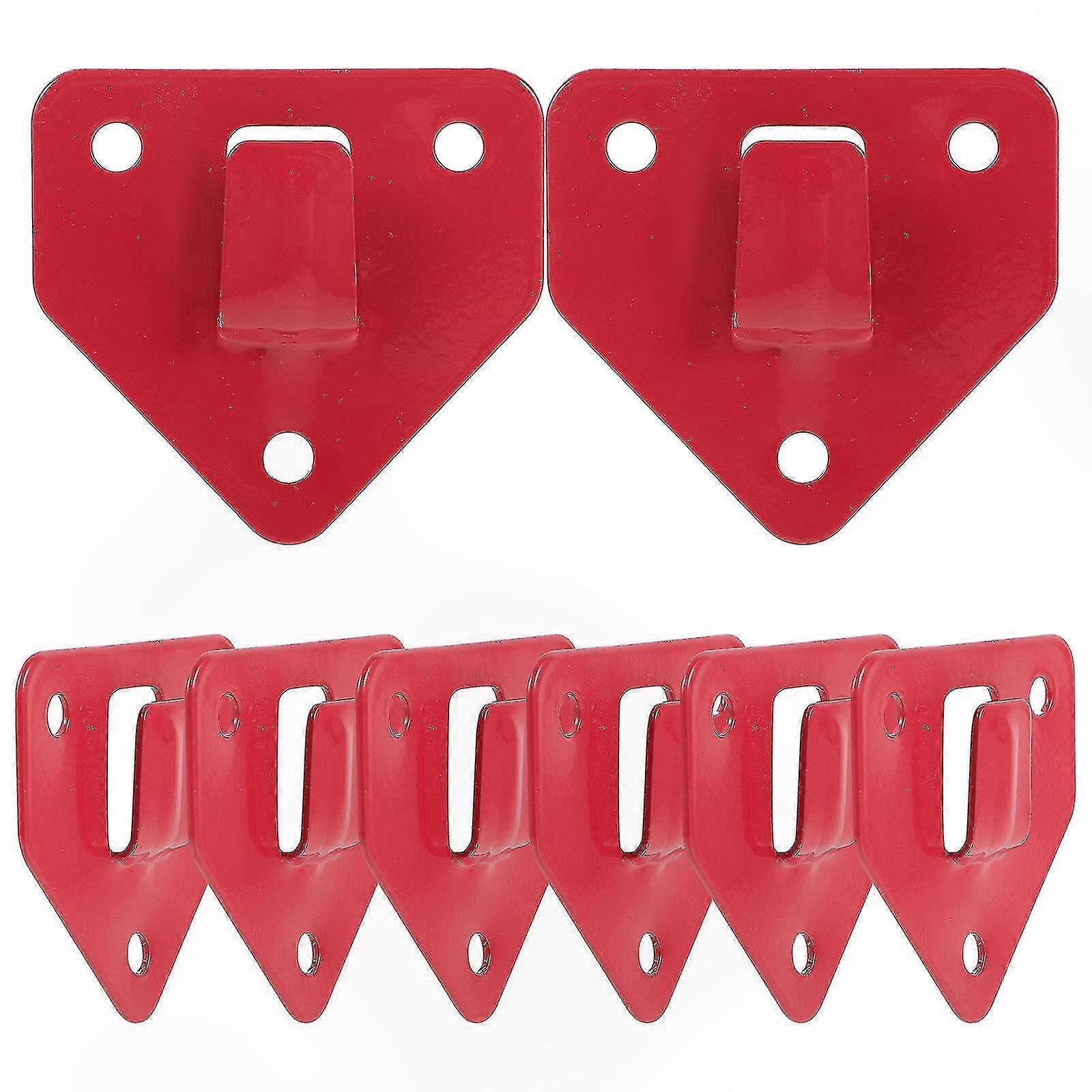 Durable Wall-Mounted Bracket for 8 Fire Extinguishers