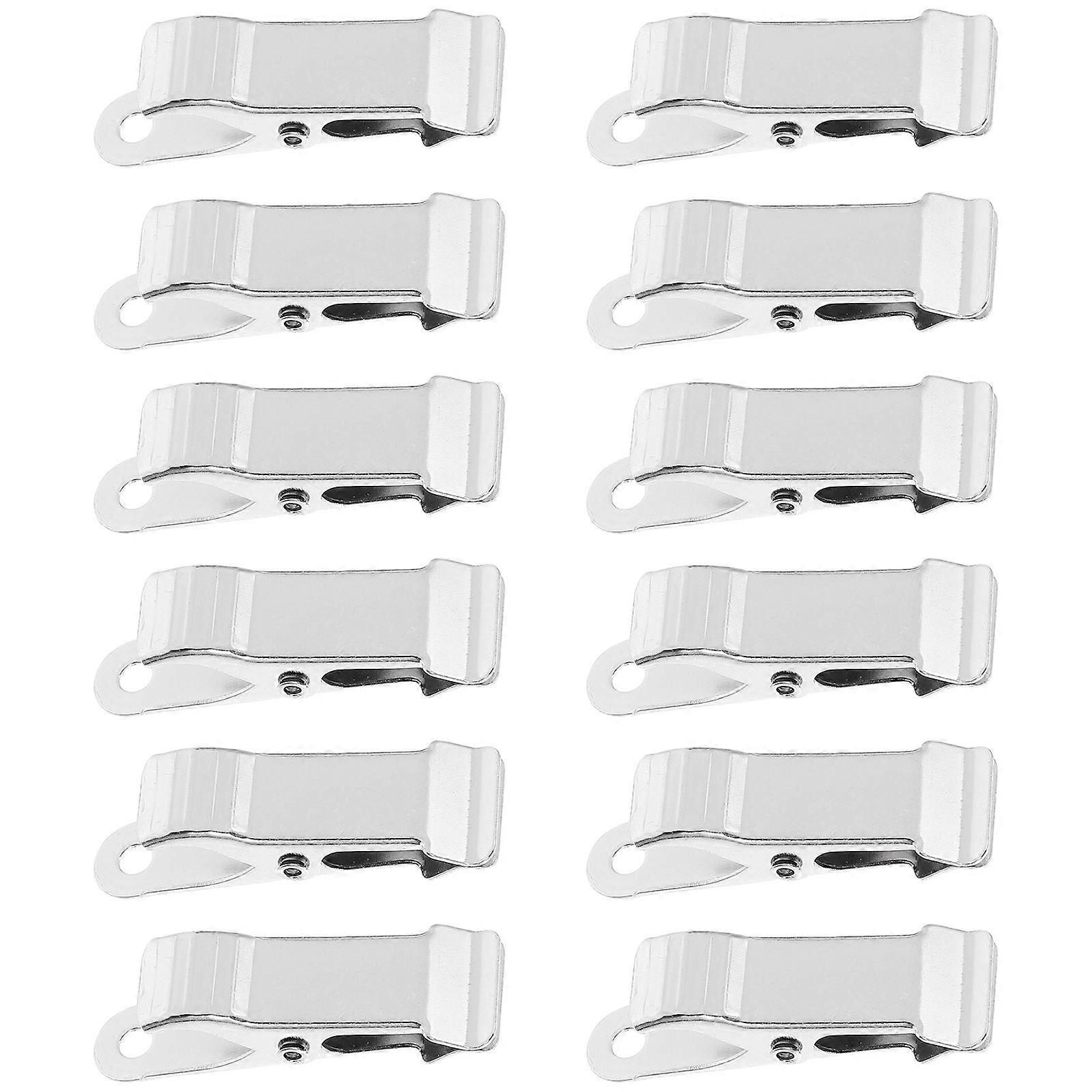 Silver Iron Clips for Kitchen Use 12pcs Mini Craft Clips for Paper Photos File Crafts