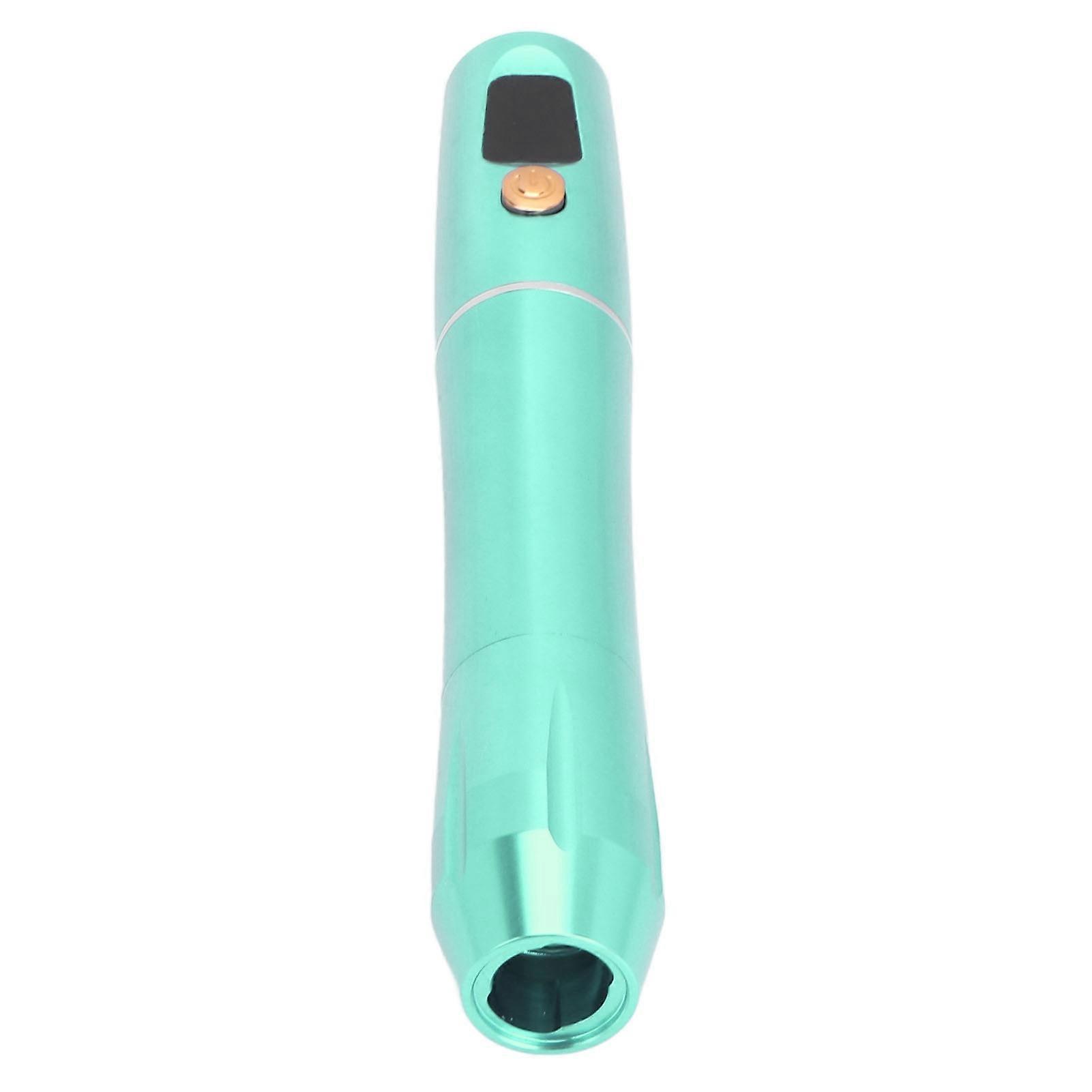 Wireless Permanent Makeup Machine 5 Speeds LCD 600mAh Green