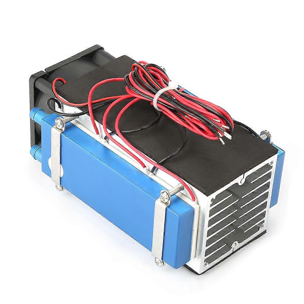 DC 12V 6-chip Semiconductor Refrigeration Machine Cooler DIY Air Cooling Device