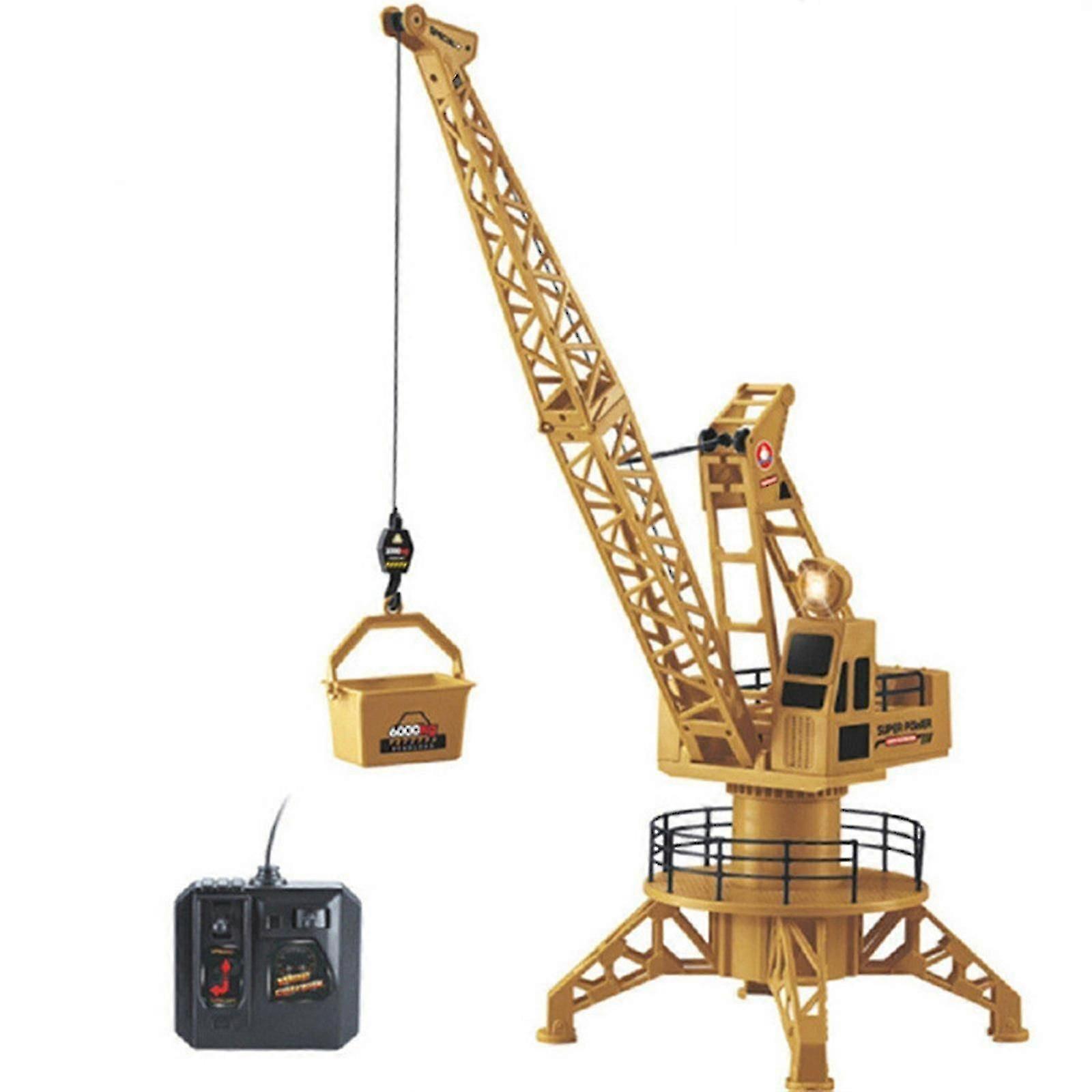 Remote Control Cranes Kids Boys Radio Remote Controlled Rc Tower Cranes