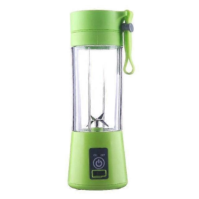USB Rechargeable Portable Easy Blender Mini Juicer Multi Function USB Charging Juicer(green)