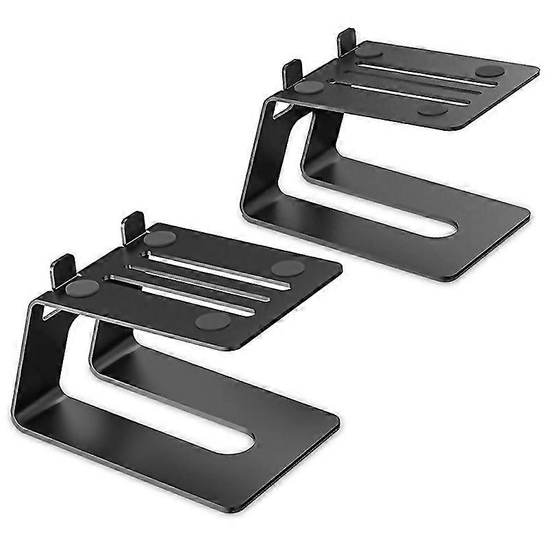 For Desktop Speaker Stands 1 Pair Studio Monitor Riser With Vibration Dampening Pad And 5 Tilt Desig