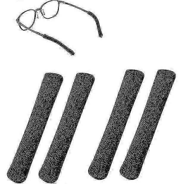 6 pairs of Knitting Eyeglasses Temple, Anti slip Elastic Glasses Ear Cushions
