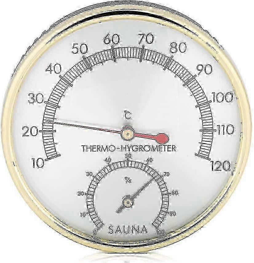 2 Σε 1 θερμόμετρο υγροθερμογράφου για σάουνα, αξεσουάρ σάουνας για σπίτια, γραφεία, εργαστήρια, σχολεία