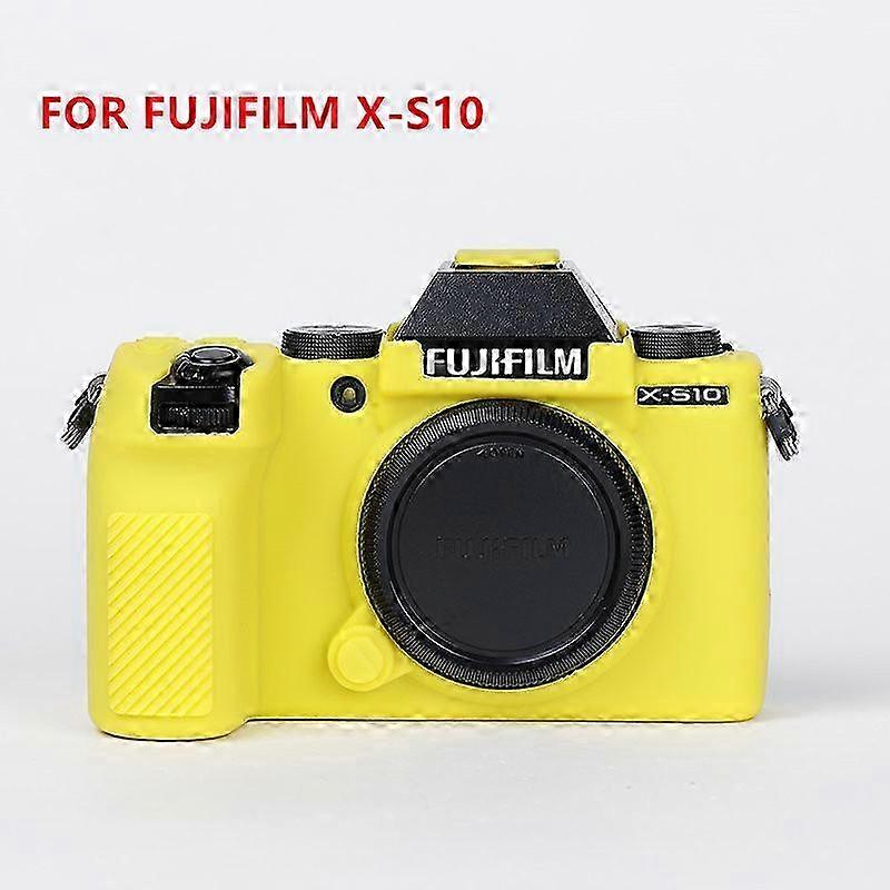 Silicone Case Camera Bag for Fujifilm X-S10 XS10 X100V X-T200 X-T100 XT200 XT4 X-T4 X-T3 X-T30 XT30 X-A7 XA7 X-T20 X-T10 XT100