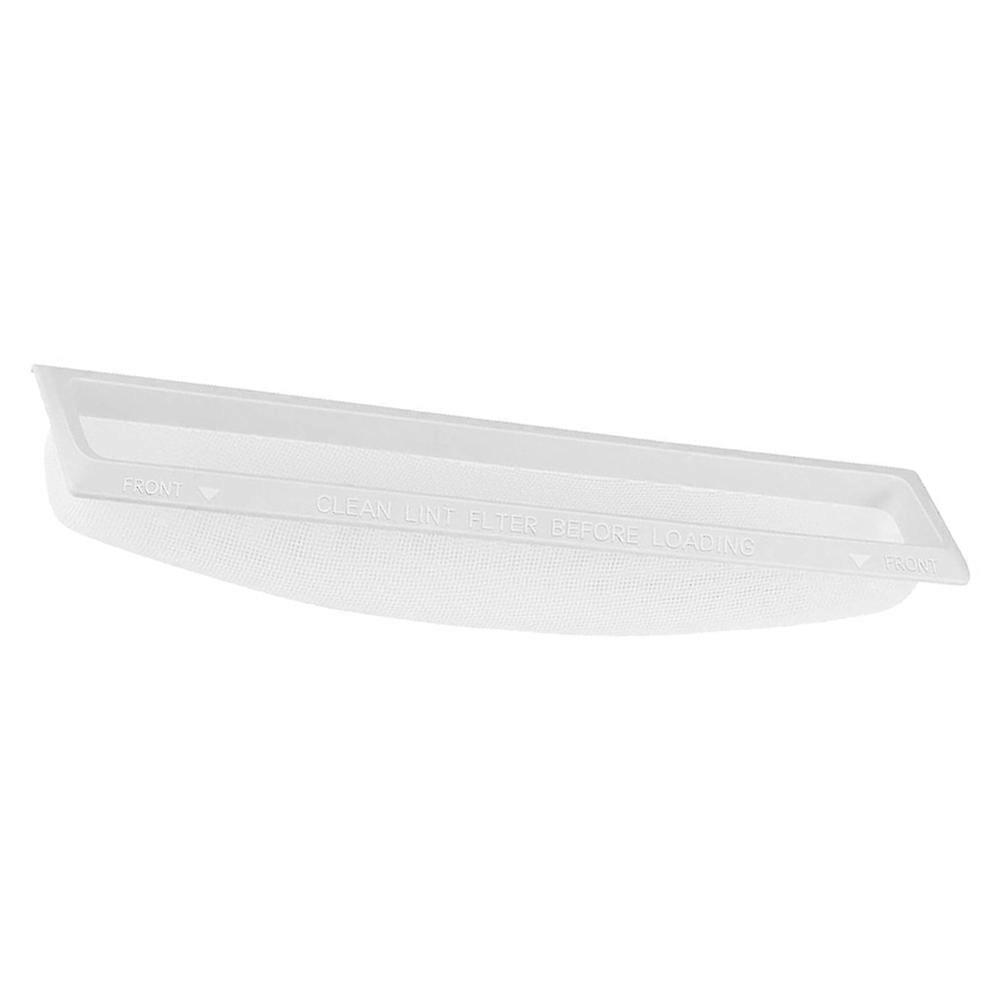 White Clothes Dryer Lint Filter for Dust Removal Replacement Parts 3Pcs