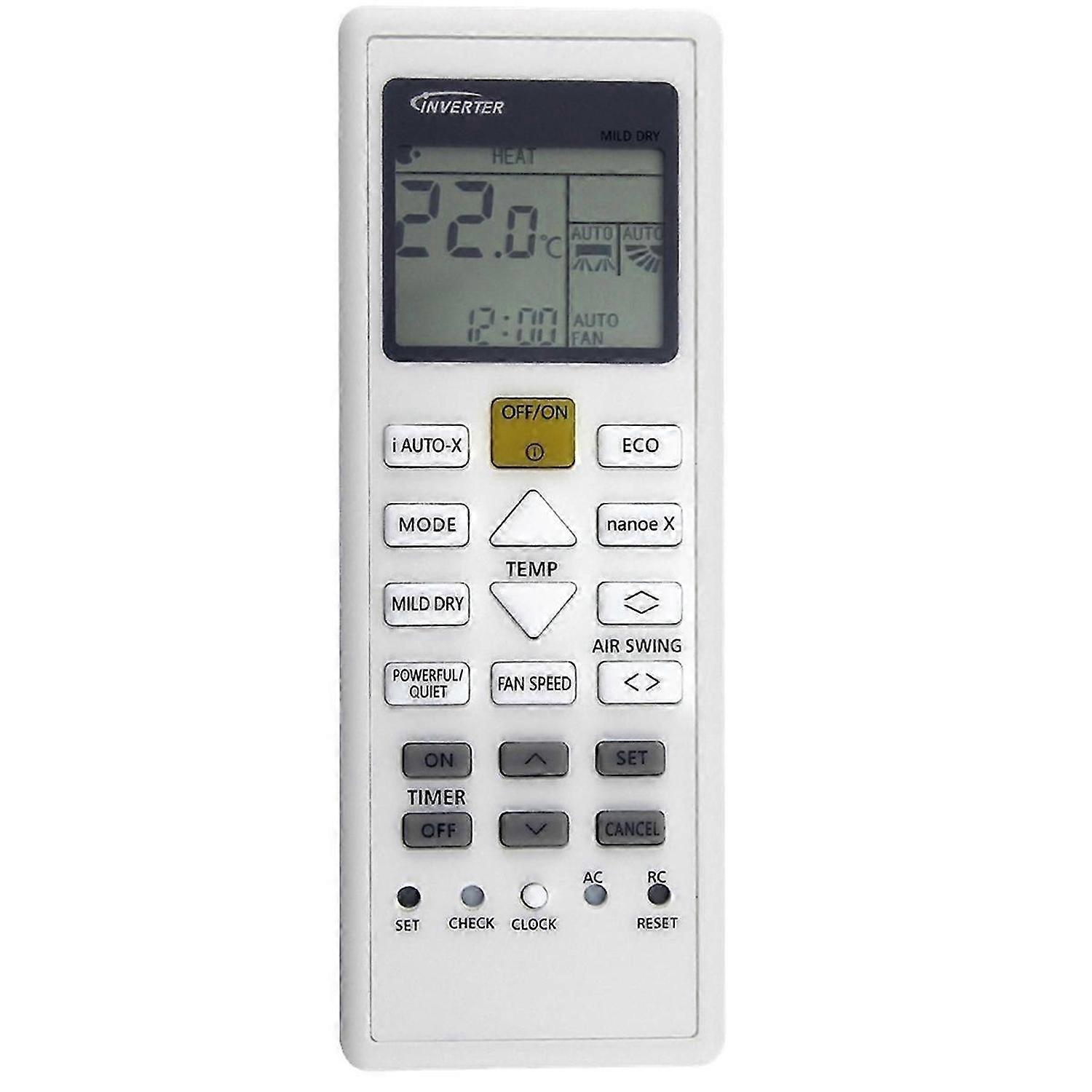Replace AC Remote Control A75C16330 for Air Conditioner A/C Remote Control