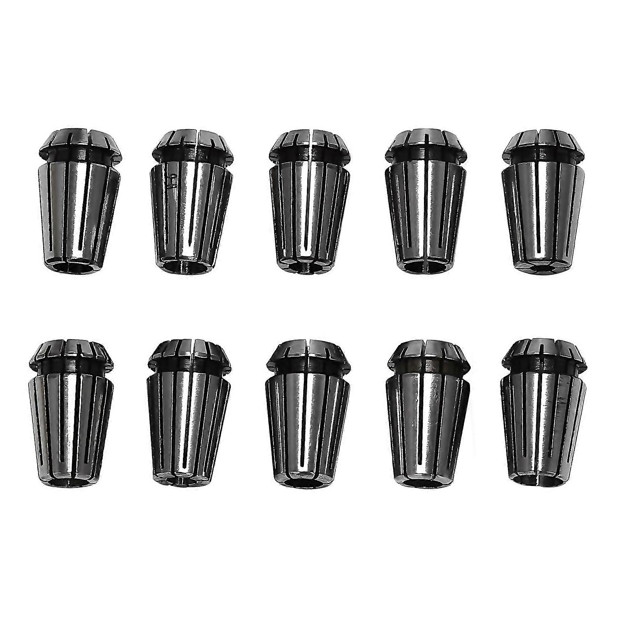 For 10pcsset Ultra Precision Er16 110mm Spring Collet Set For Cnc Milling Lathe Tool Engraving Machi