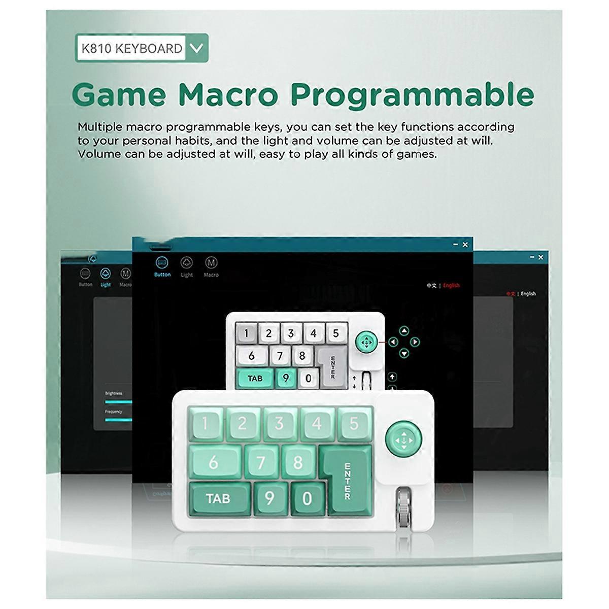 Digital mechanical keyboard RGB hot-swappable keyboard 