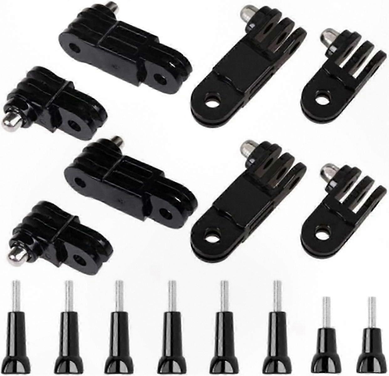 Universal Camera Mount with Short & Long Screws for Action Cameras, Fits GoPro Hero Series and More Models