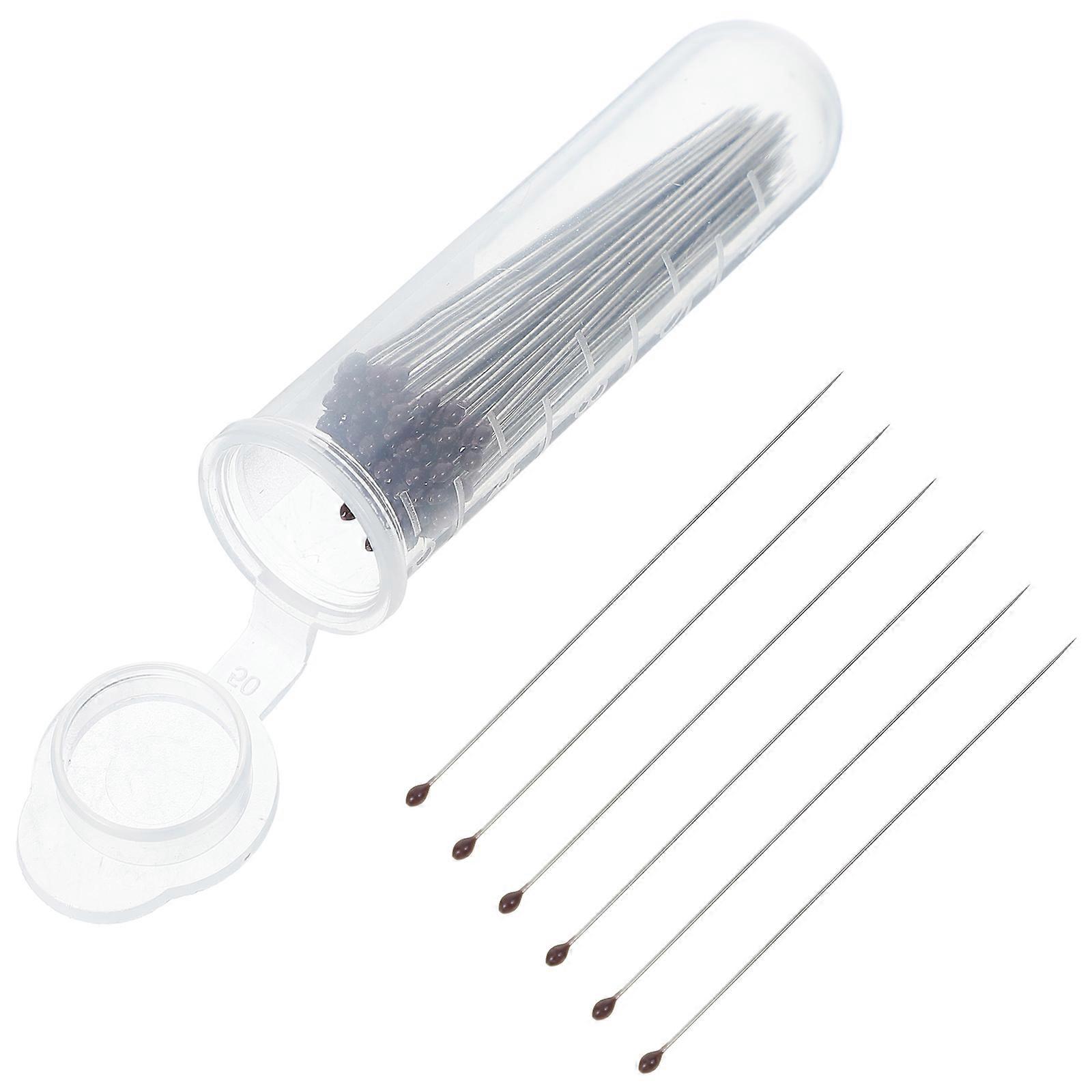 Silver Stainless Steel Insect Fixing Pin Set for Mounting 200 Pieces