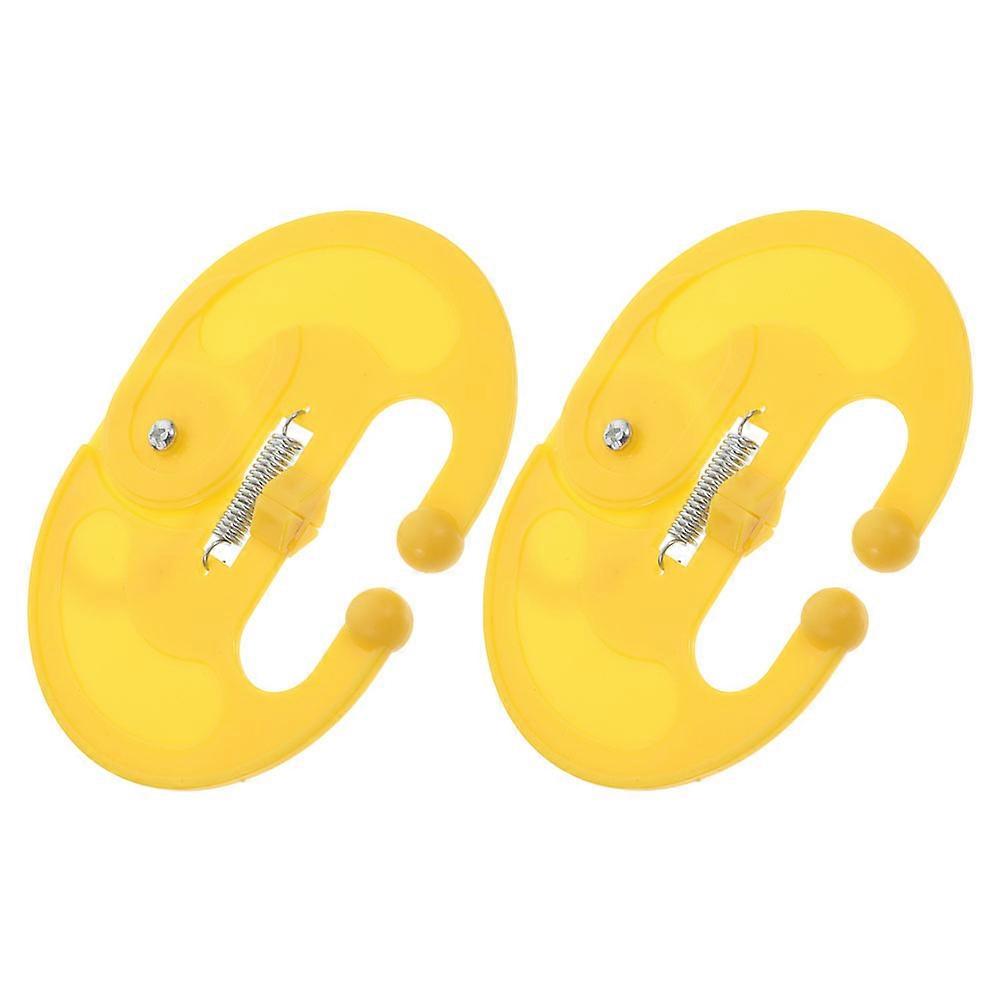 Cattle Cow Weaning Tool Portable Calf Weaner Device 4Pcs Plastic Nose Rings