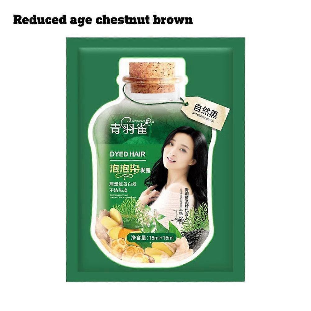 Plant-Based Bubble Hair Dye for Sensitive Scalps Gentle Long-Lasting Color with Natural Formula Easy DIY Home Application