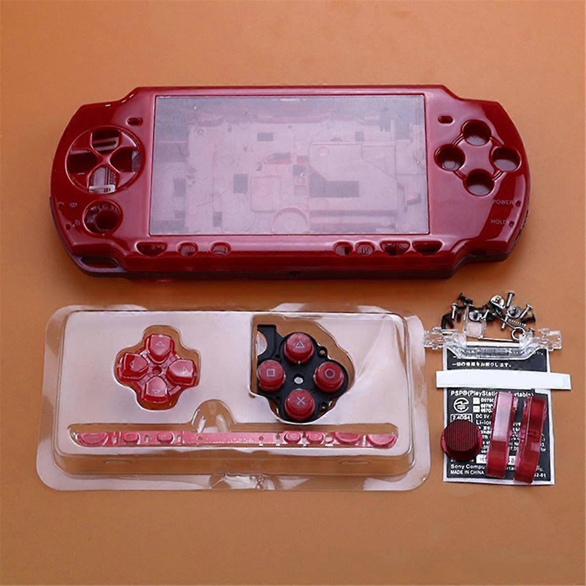 For PSP2000 Game Console Shell Case Professional Protection Shell Cover Set Replacement with Button